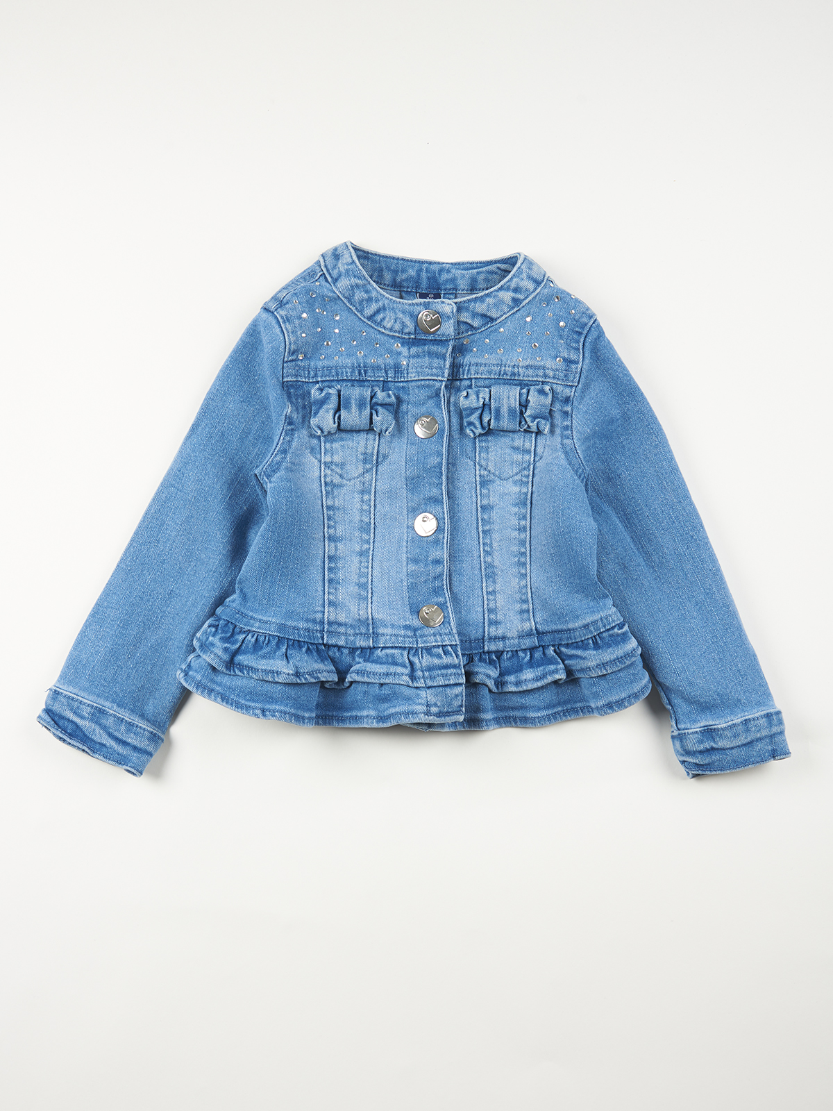 Giubbotto Denim Strass - Idexe