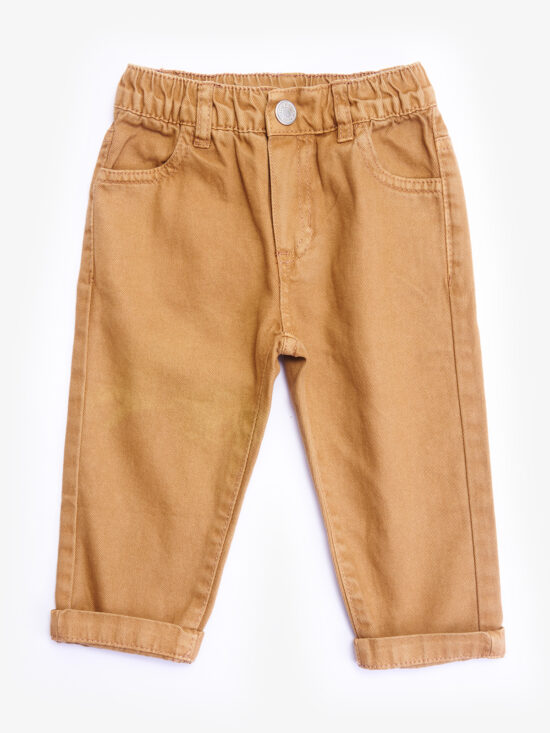 Pantaloni Drill Delavè