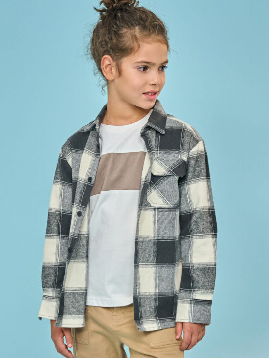 Camicia Over Scozzese