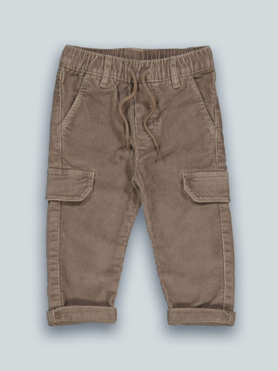 Pantaloni Velluto A Coste Elasticizzato