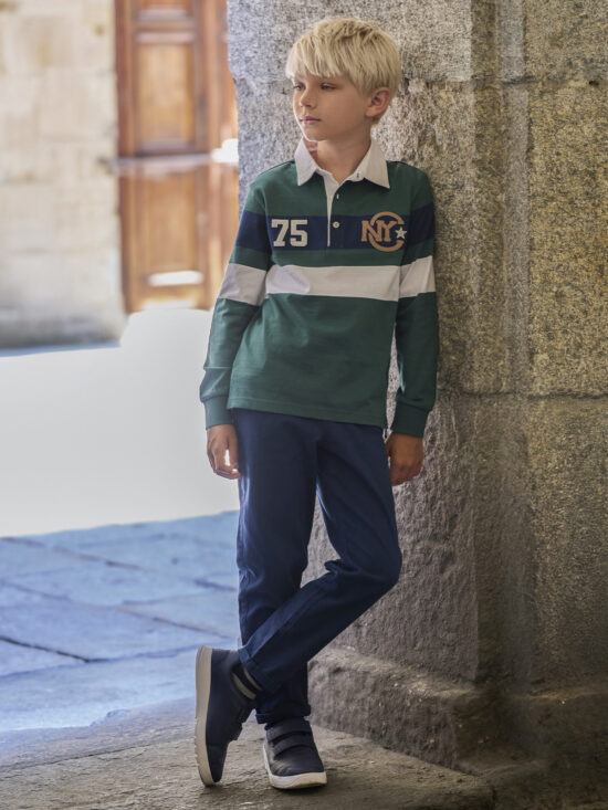 Pantaloni Cargo Drill Elasticizzato