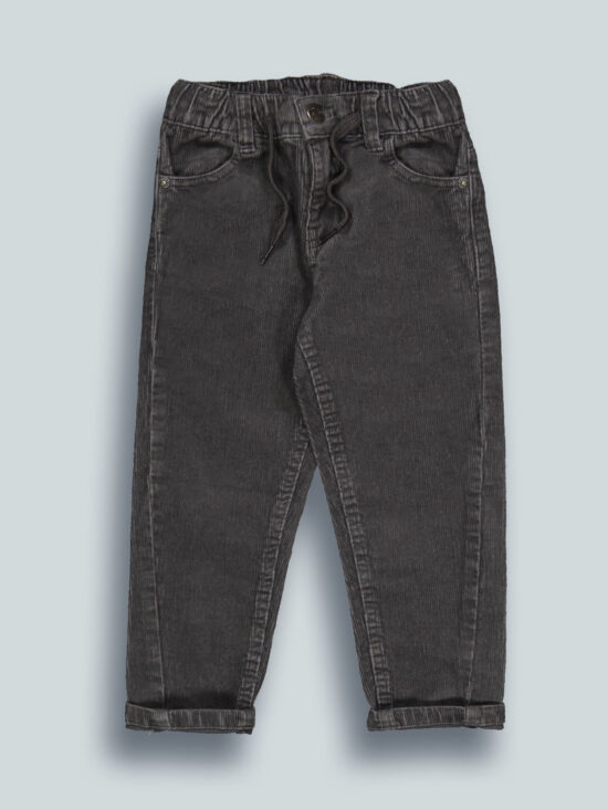 Pantaloni Velluto A Coste Elasticizzato