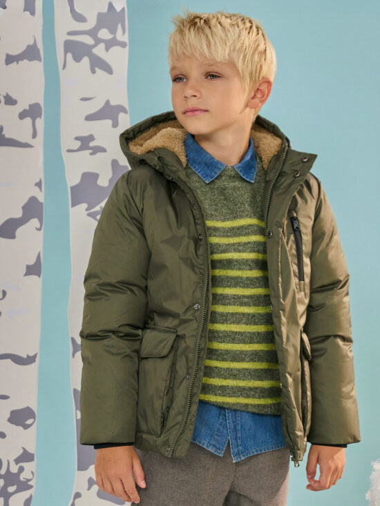 Parka Nylon Imbottito Pesante