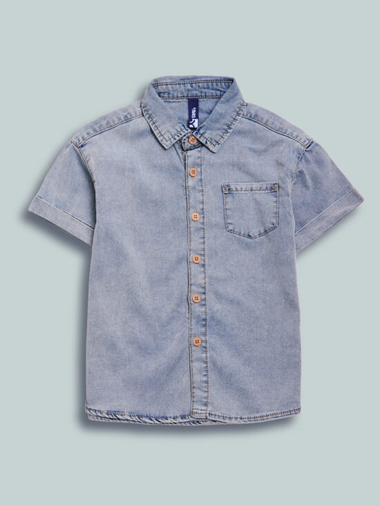 Camicia Denim Leggero Lyocell