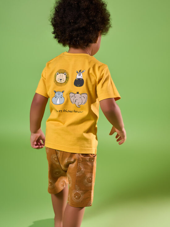 Bermuda Felpa Fantasia