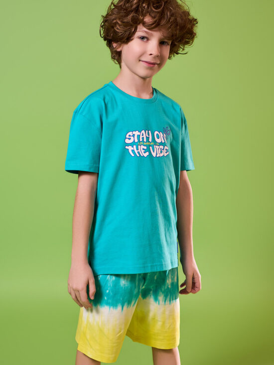 Bermuda Felpa Tye & Dye