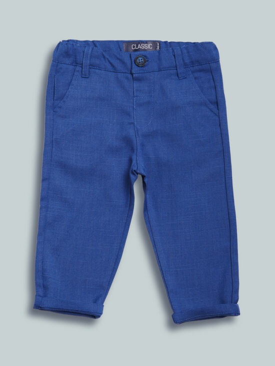 Pantaloni Chinos Tessuto Elegante