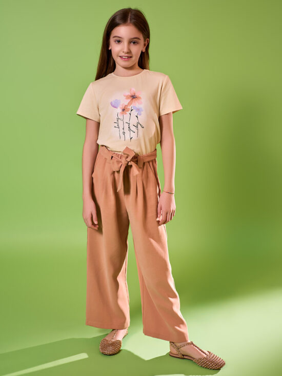 Pantaloni Twill Viscosa