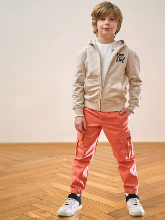 Pantaloni Drill Cargo Fit