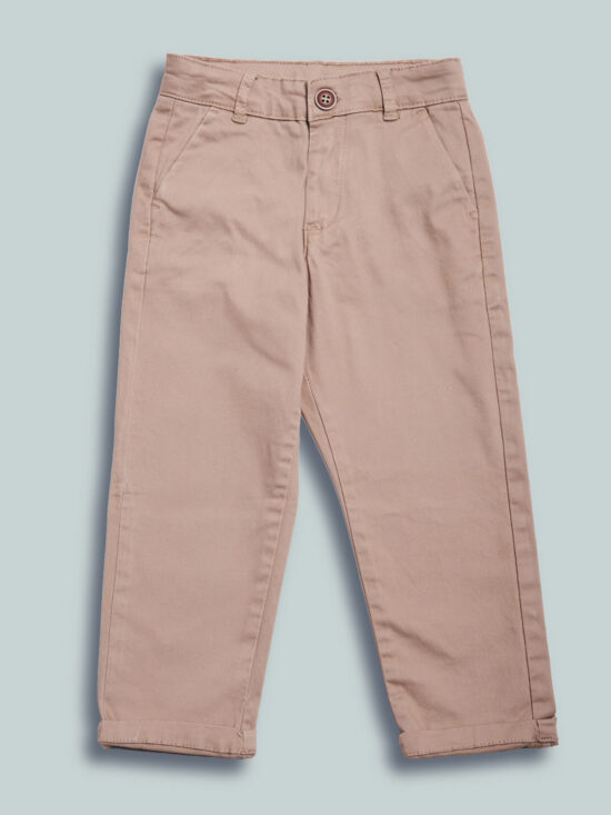 Pantaloni Chinos Tessuto Elasticizzato