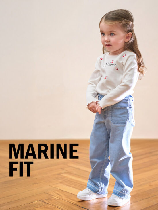 Pantaloni Denim Marine Fit