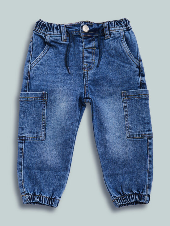 Pantaloni Denim Elasticizzato