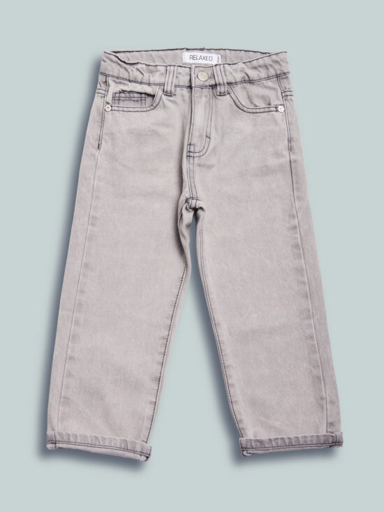 Pantaloni Denim Relaxed Fit