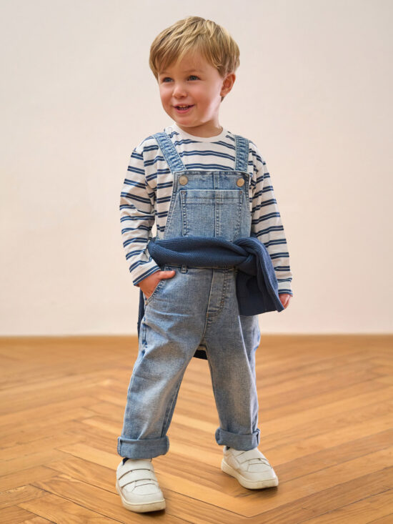 Salopette Denim Elasticizzato