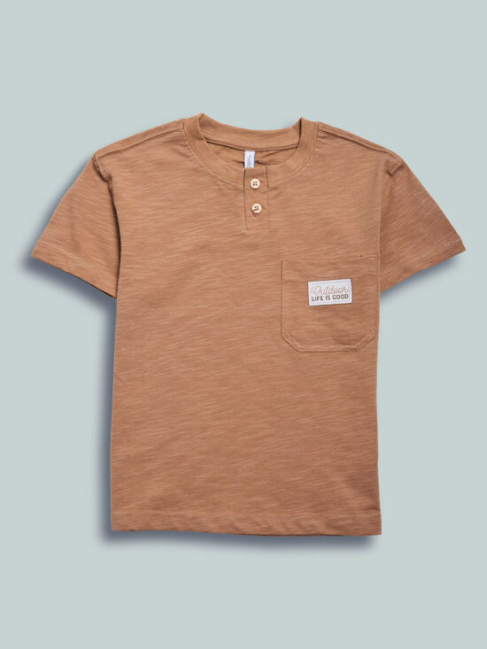 Tshirt Jersey Effetto Fiammato