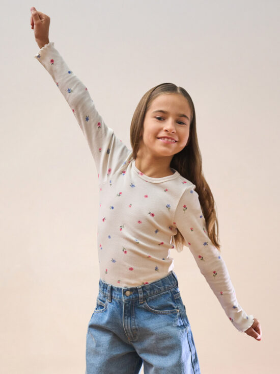 Tshirt Costina Fantasia Fiori