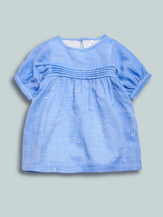 Vestito Ricami Fiori