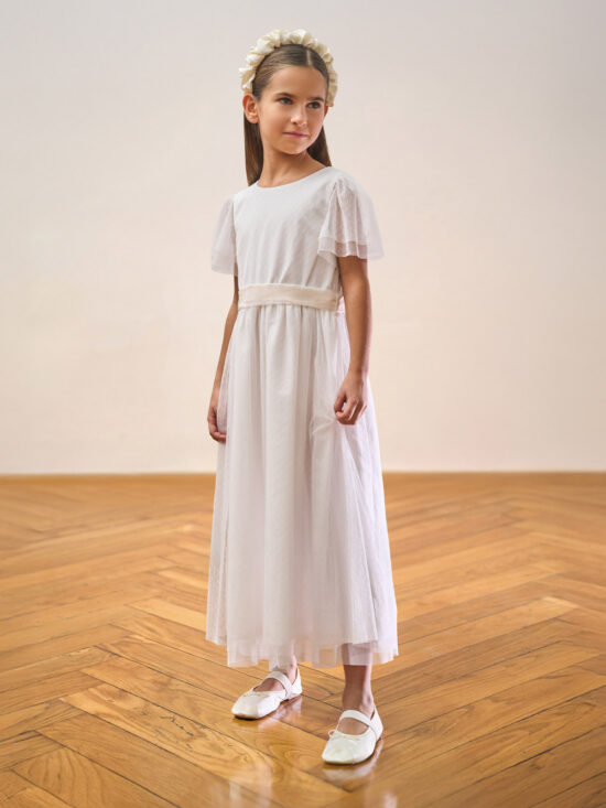 Vestito Tulle Plumetis