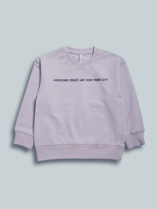 Maglia Felpa Lettering