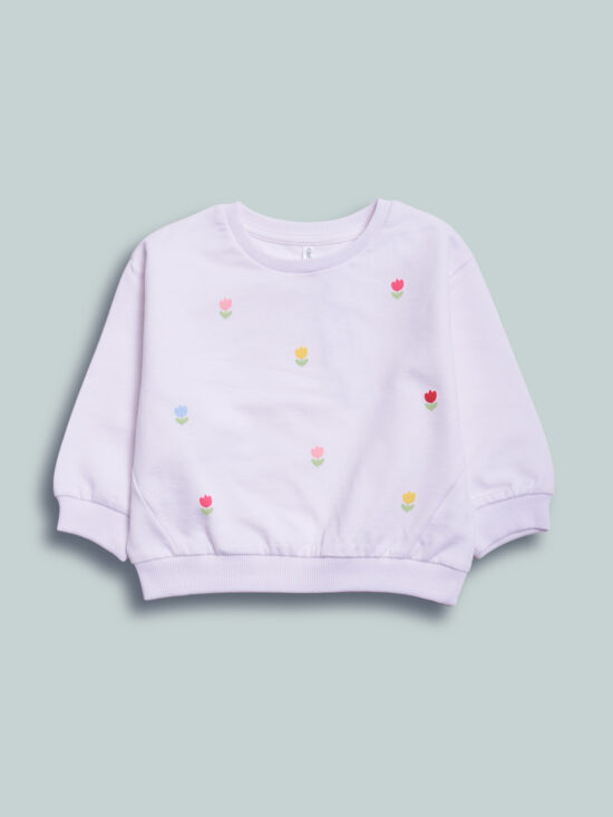 Maglia Girocollo Tulipani