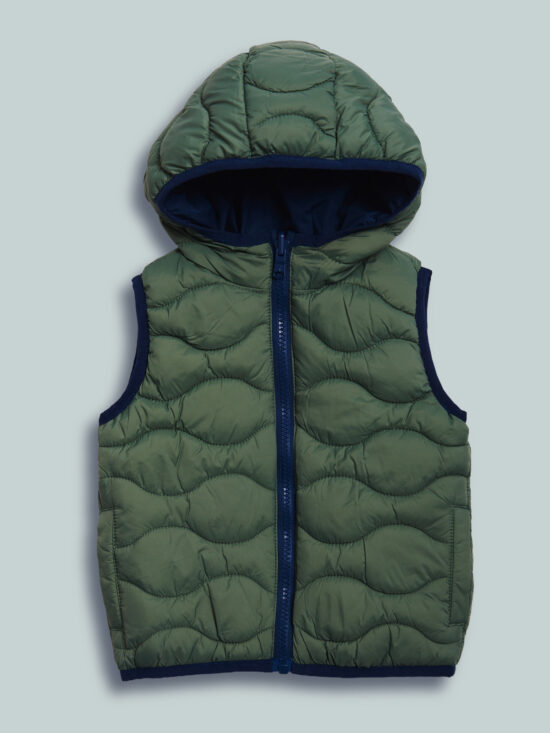 Gilet Reversibile Nylon Imbottito Leggero