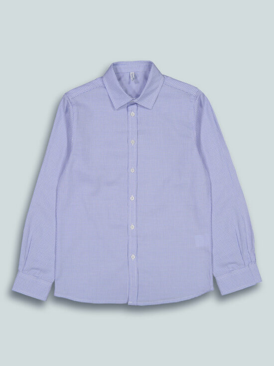 Camicia Elegante Microfantasia