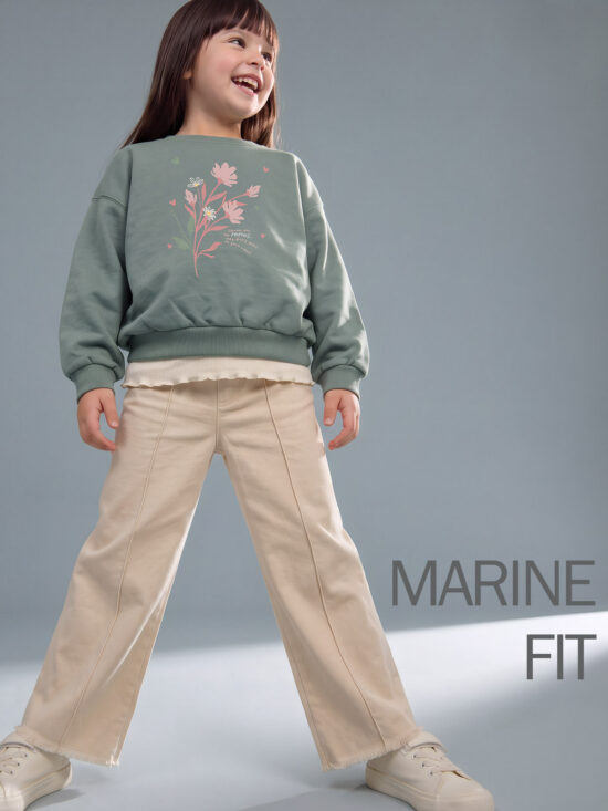 Pantaloni Marine Fit Drill