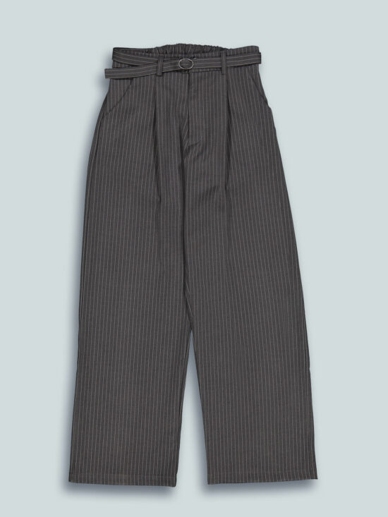 Pantaloni Tessuto Gessato