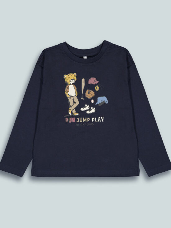 Tshirt Run Jump Play