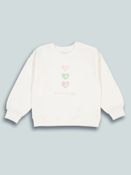 Maglia Girocollo Cuori