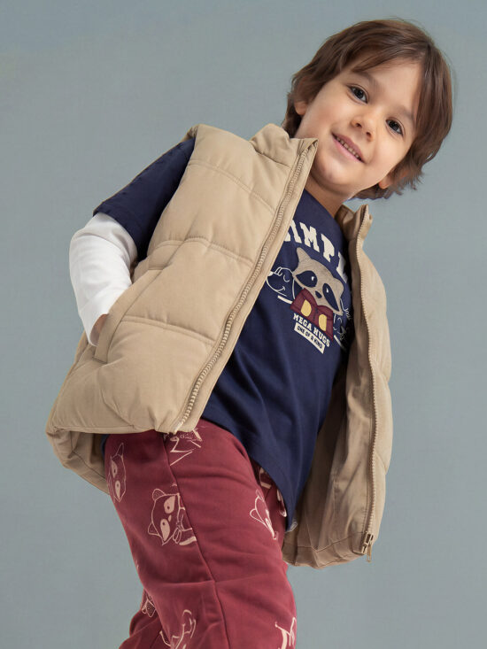 Gilet Nylon Imbottito Leggero